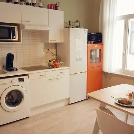 Hippe Flat+Parking In Winkelstraat,Strand Vlakbij Apartment